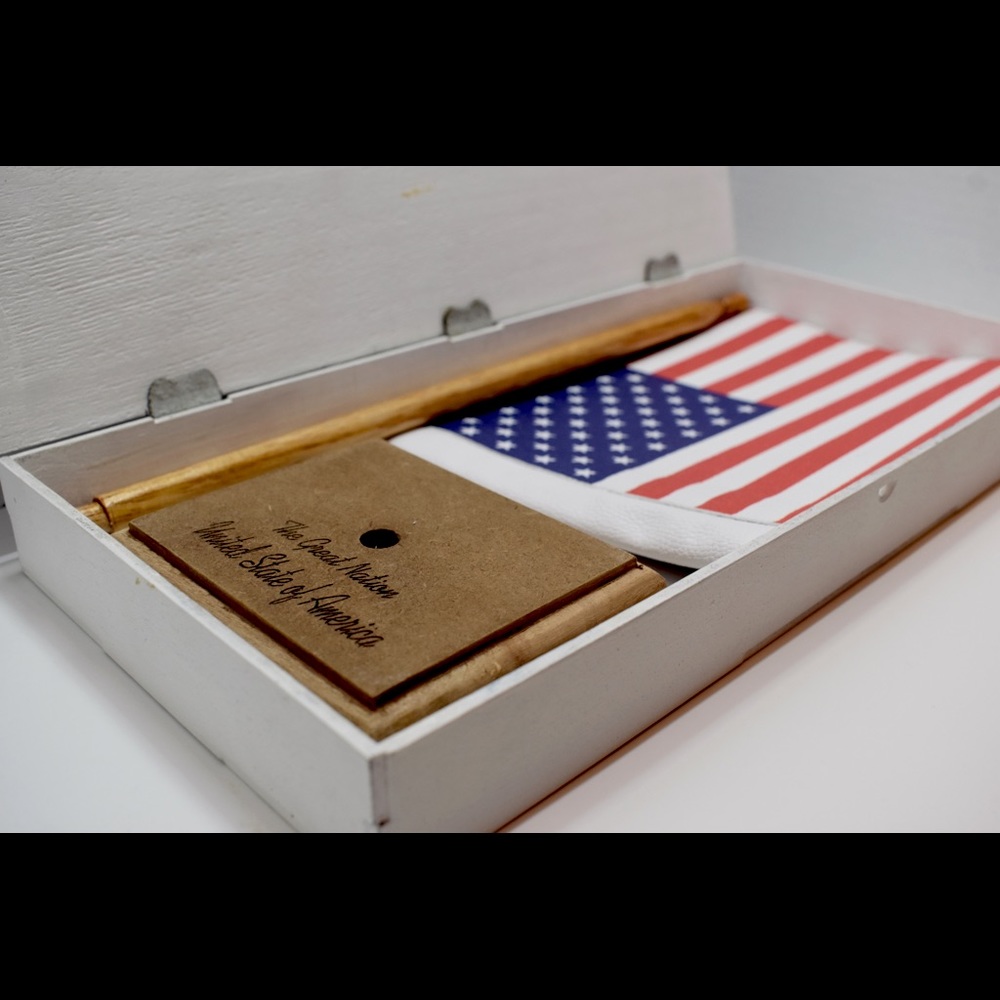 🇺🇸LEATHER FLAGS 🇺🇸 - Picture 2 of 4